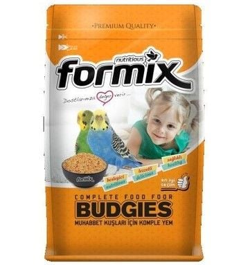 Nutritious Formix Budgıes Muhabbet Kuşuları İçin Komple Yem 400gr