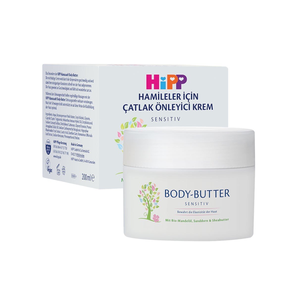 Hipp Mamasanft Hamileler İçin Çatlak Önleyici Krem 200ml