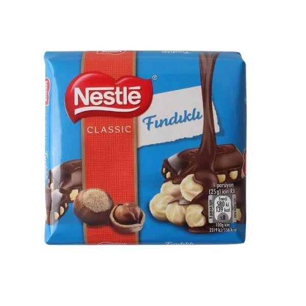 Nestle Fındıklı Kare Çikolata 65gr