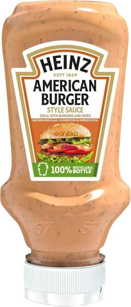 Heinz American Burger Sos 230gr