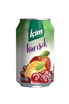 İçim Meyve Suyu Karışık 330ml