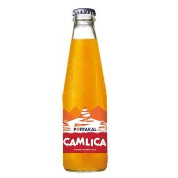 Çamlıca Portakal Aromalı Gazoz 200ml cam