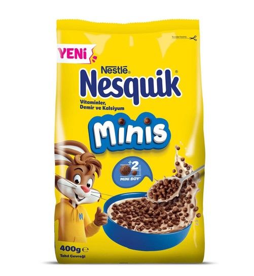 Nestle Nesquik Minis Tahıl Gevreği 400gr