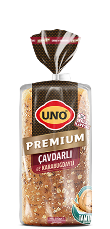 Uno Premium Çavdarlı ve Karabuğdaylı Ekmek 350gr