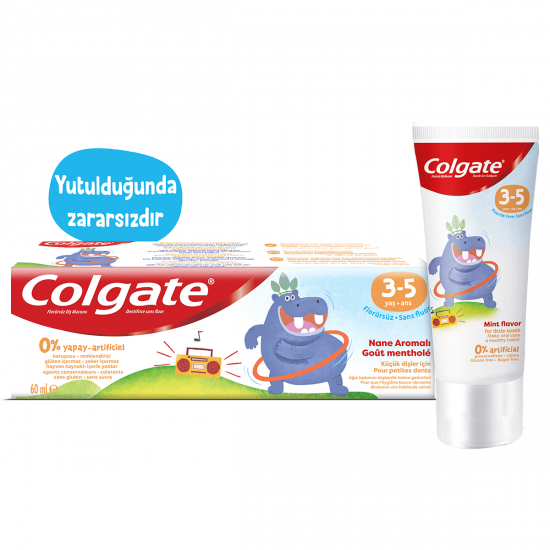 Colgate Florürsüz Çocuk Diş Macunu Nane Aromalı 60ml