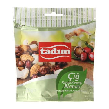 Tadım Çiğ Karışık Kuruyemiş Naturel 75gr