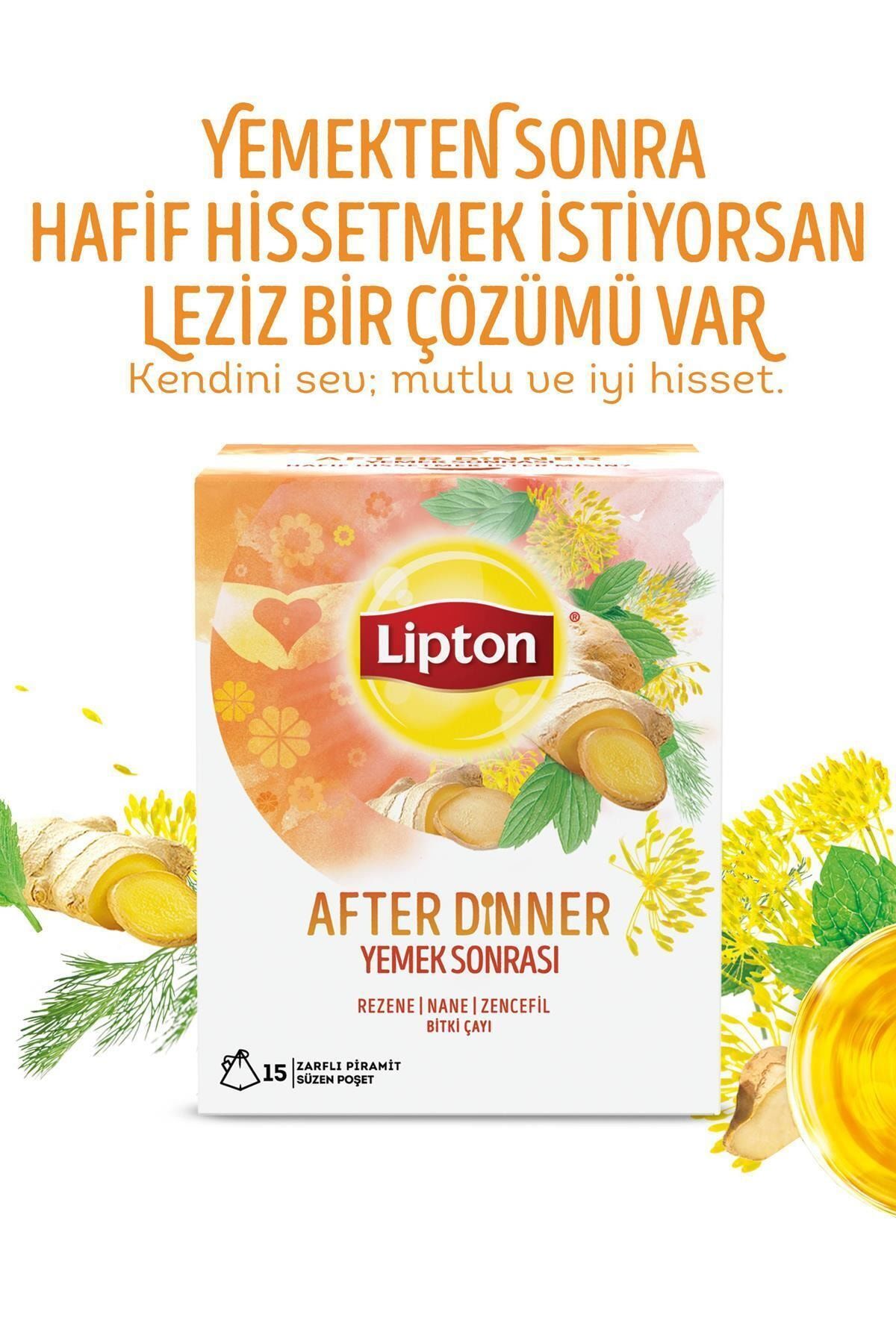 Lipton Yemek Sonrası 15li Bardak Poşet 22,5gr