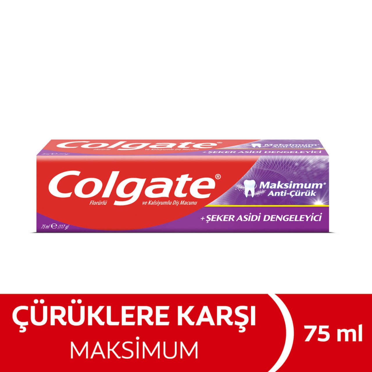 Colgate Maksimum Anti-Çürük Diş Macunu 75ml