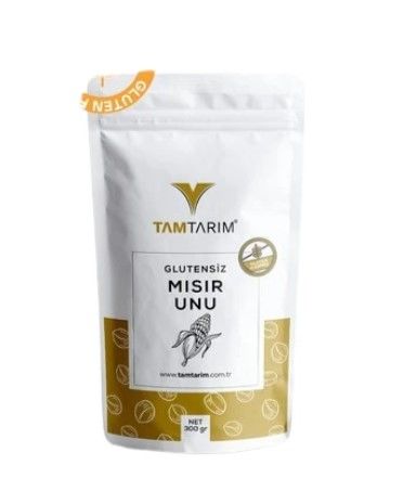 Tam Tarım Glutensiz Mısır Unu 300 Gr