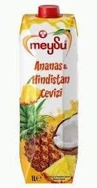 Meysu Ananas & Hindistan Cevizi Meyvesuyu 1000ml uht