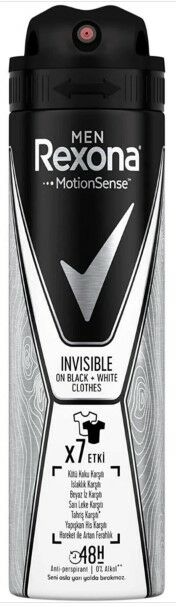 Rexona Men Invısıble On Black + Whıte Clothes X7 Etki 150ml