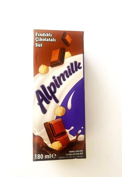 Alpella Fındıklı Çikolatalı Süt 180ml uht