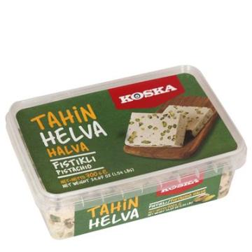 Koska Tahin Helvası Fıstıklı 700gr kutu