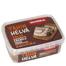 Koska Tahin Helvası Kakaolu 400gr kutu