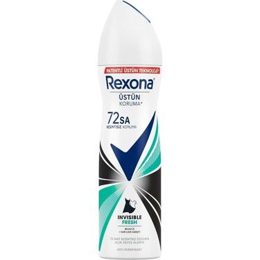 Rexona Üstün Koruma Invısıble Fresh Beyaz İz Sarı Leke Karşıtı 150ml