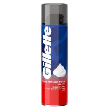 Gillette Tıraş Köpüğü Klasik Bakım 200ml