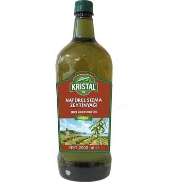 Kristal Dolgun Lezzet Natürel Sızma Zeytinyağı 2000ml pet