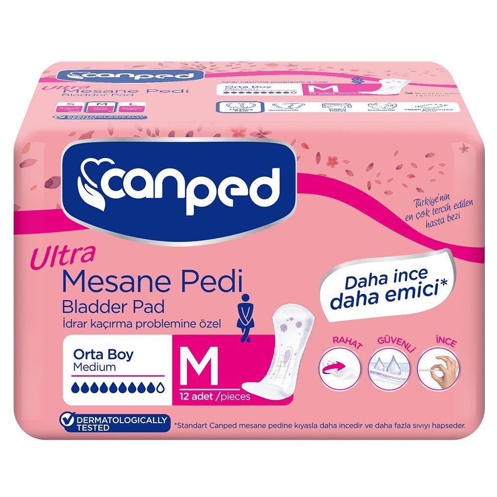 Canped Ultra Mesane Pedi Medium 10adet