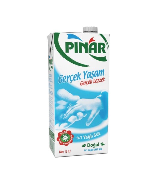 Pınar %1 Yağlı Süt 1000 ml