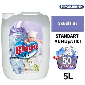 Bingo Soft Yumuşatıcı Sensitive Bebeğimin Kokusu 5000gr