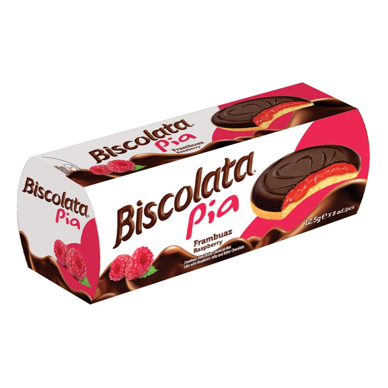 Şölen Biskolata Pia Kek Frambuazlı 100gr