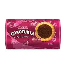Ülker Çokoturta Vişne Soslu Bisküvi 12li 300gr
