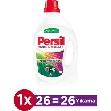 Persil Power Jel Renkliler 1690ml 26 Yıkama