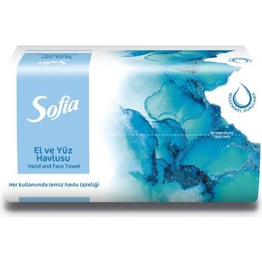 Sofia El ve Yüz Havlusu 100 Kullanımlık