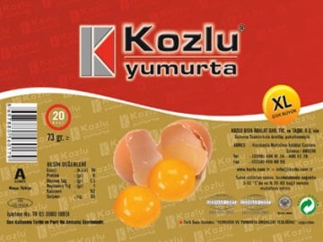 Kozlu Yumurta XL 20li