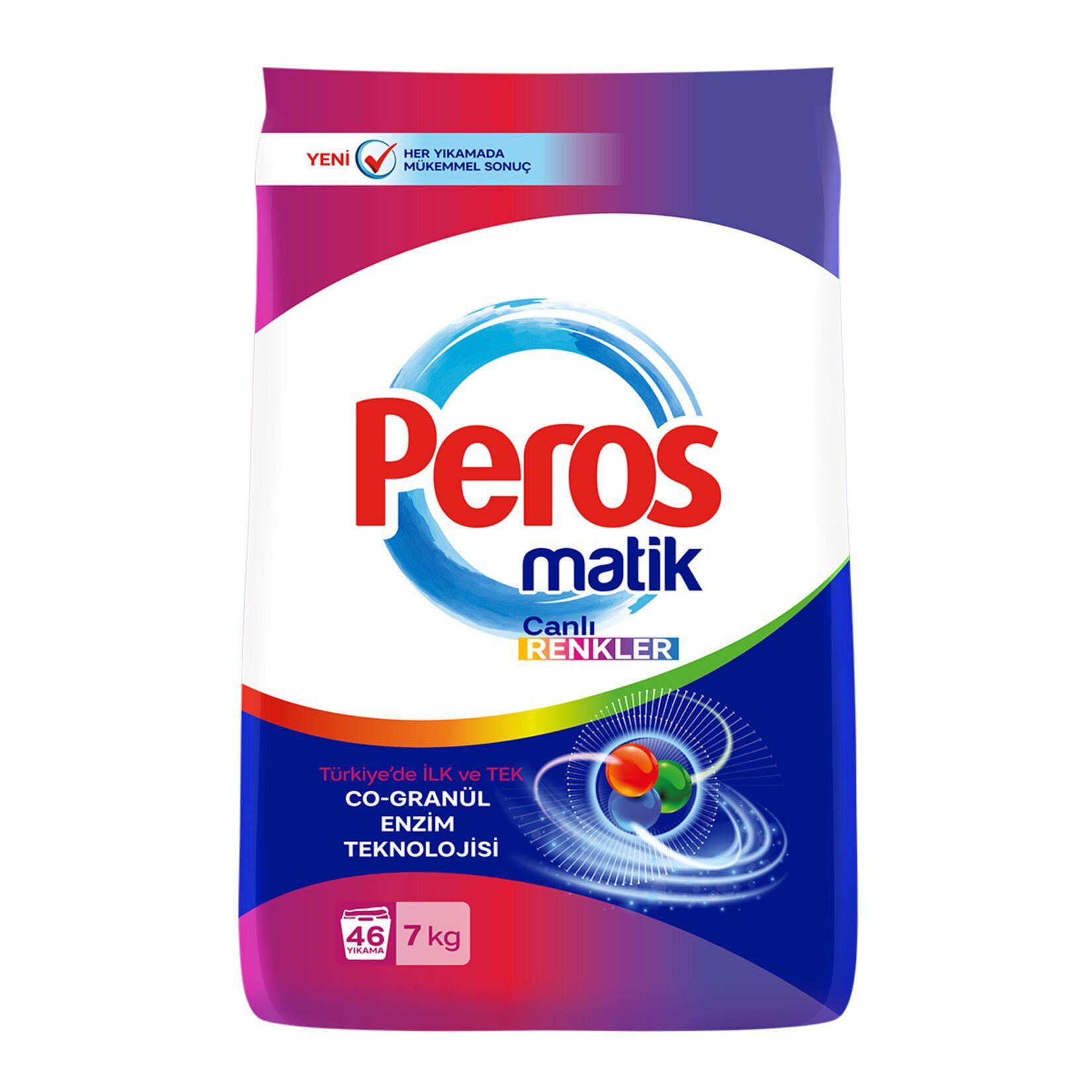Peros Matik Canlı Renkler 7000gr