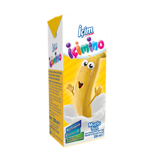 İçim İçimino Muzlu Süt 180ml