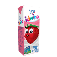 İçim İçimino Çilekli Süt 180ml