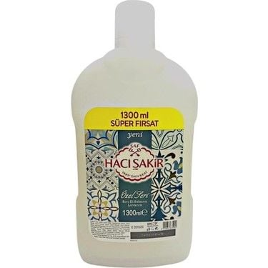 Hacı Şakir Sıvı El Sabunu Lavanta 1300ml
