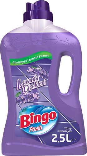 Bingo Fresh Yüzey Temizleyici Lavanta Çiçekleri 2500ml