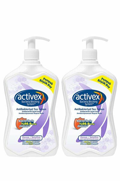 Activex Antibakteriyel Sıvı Sabun Hassas 700 + 700ml