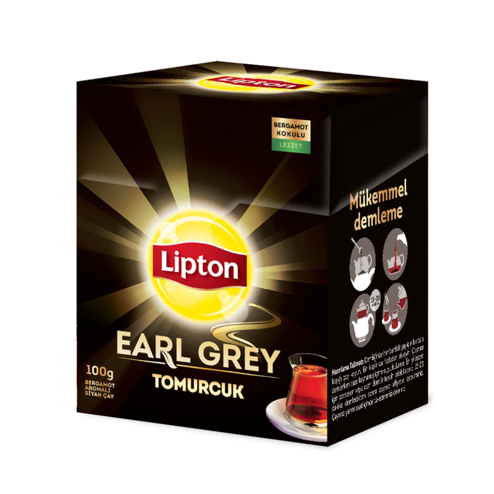 Lipton Earl Grey Tomurcuk 100gr