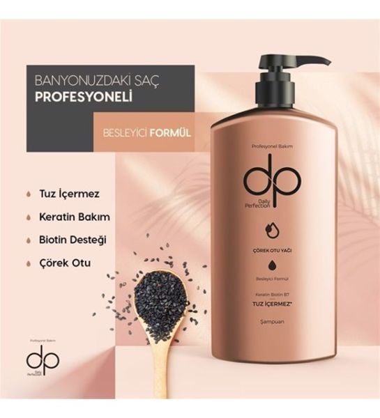 DP Çörek Otu Yağı Şampuan 800ml