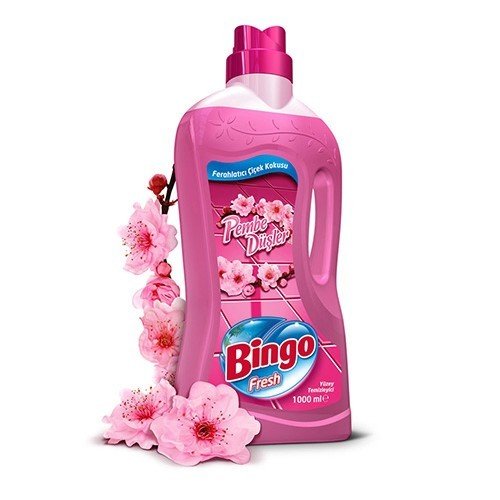 Bingo Fresh Yüzey Temizleyici Pembe Düşler 1000ml