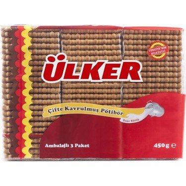 Ülker Çifte Kavrulmuş Pötibör Bisküvi 450gr