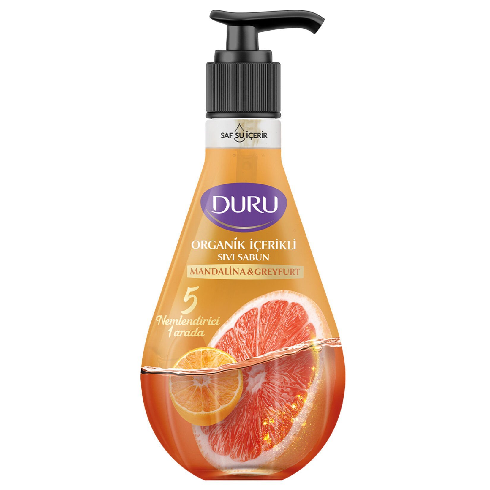 Duru Sıvı Sabun Mandalina & Greyfurt 500ml