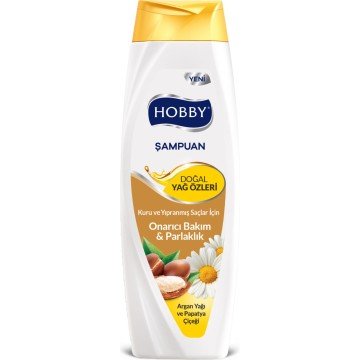 Hobby Şampuan Argan Yağı ve Papatya Çiçeği 600ml