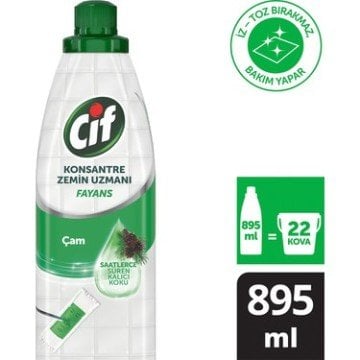 Cif Konsantre Zemin Uzmanı Fayans Çam 895ml