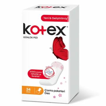 Kotex Günlük Ped  34 İnce
