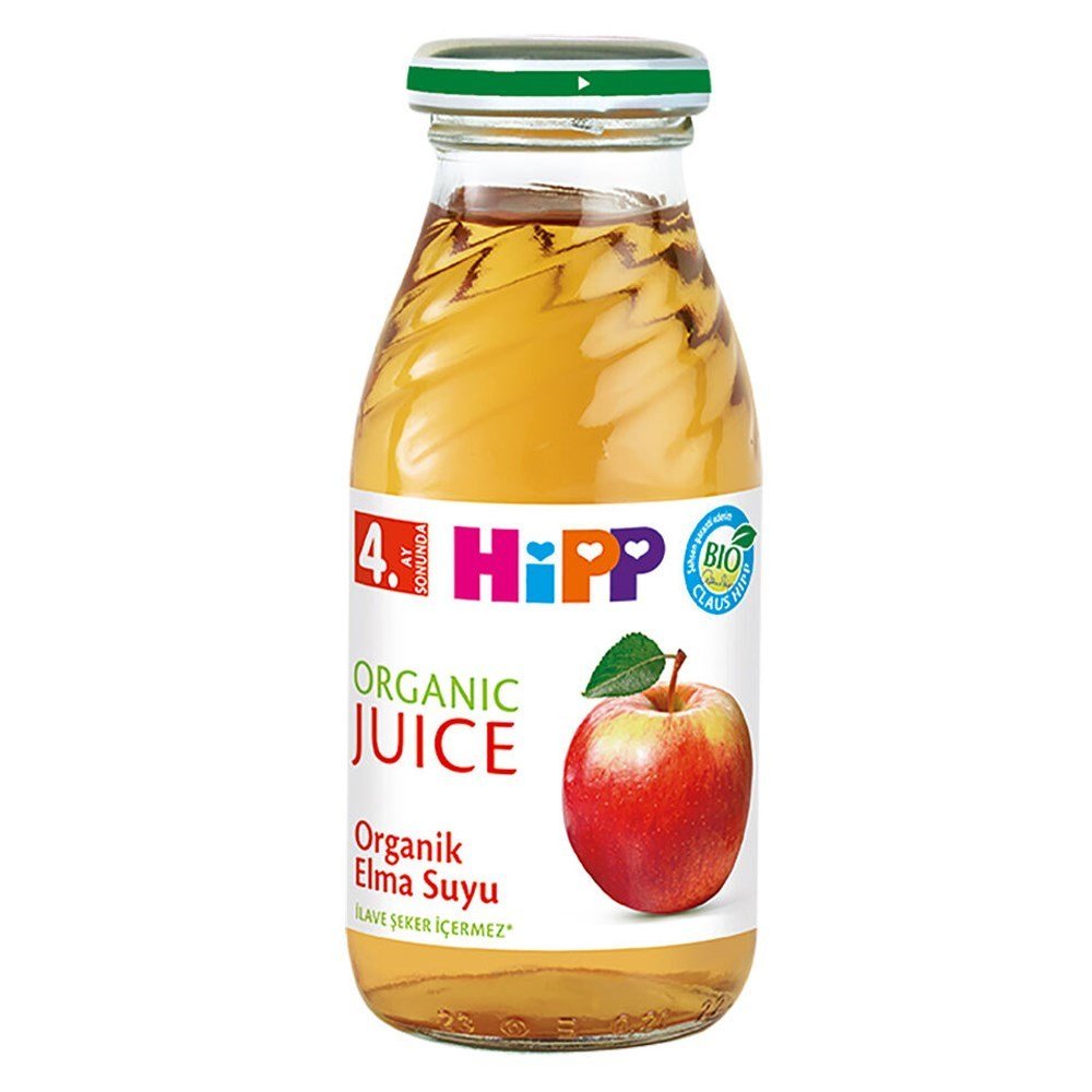 Hipp Organik Elma Suyu 200ml cam