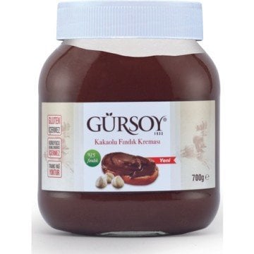 Gürsoy Kakaolu Fındık Kreması 700gr cam