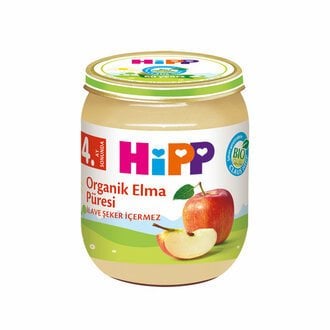 Hipp Organik Elma Püresi 125gr cam