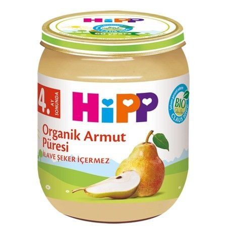 Hipp Organik Armut Püresi 125gr cam
