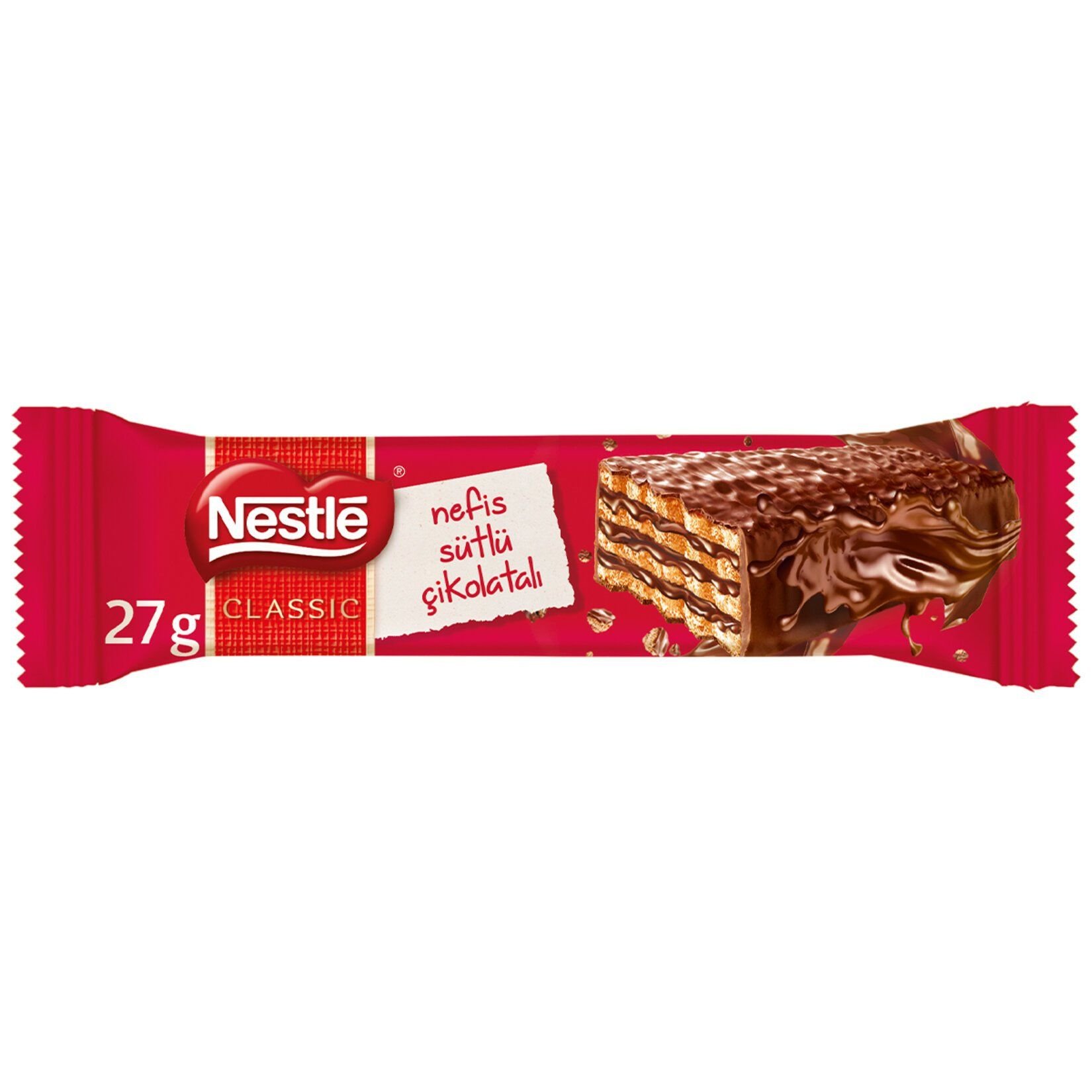 Nestle Sütlü Çikolatalı Gofret 27gr