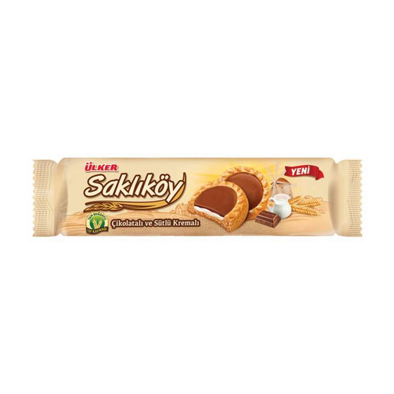 McVities Saklıköy Sütlü Çikolatalı ve Sütlü Kremalı 100gr