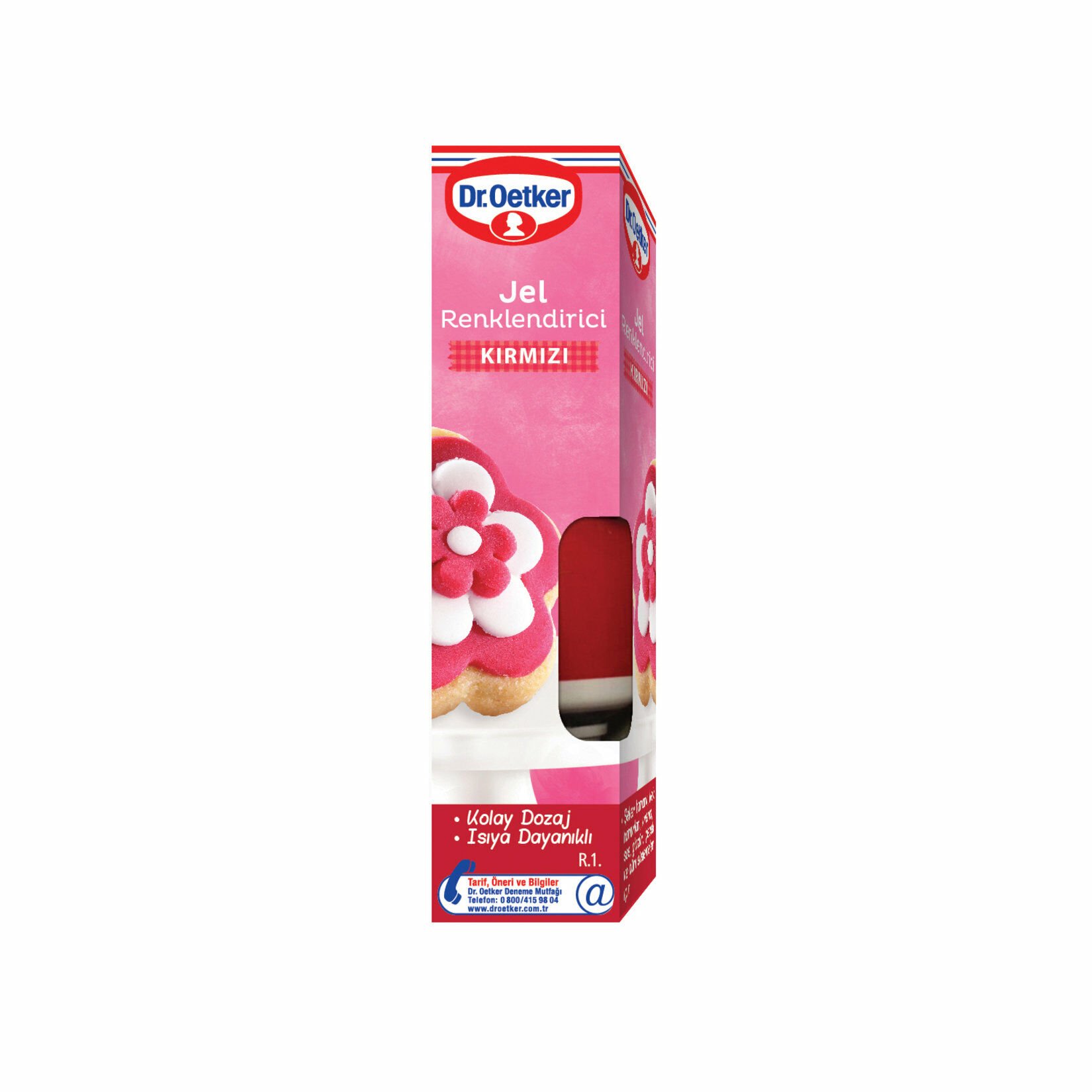 Dr. Oetker Jel Renklendirici Kırmızı 10gr